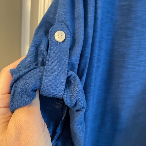 Soma Royal Blue Button Down Shirtdress NWT - Picture 10 of 10